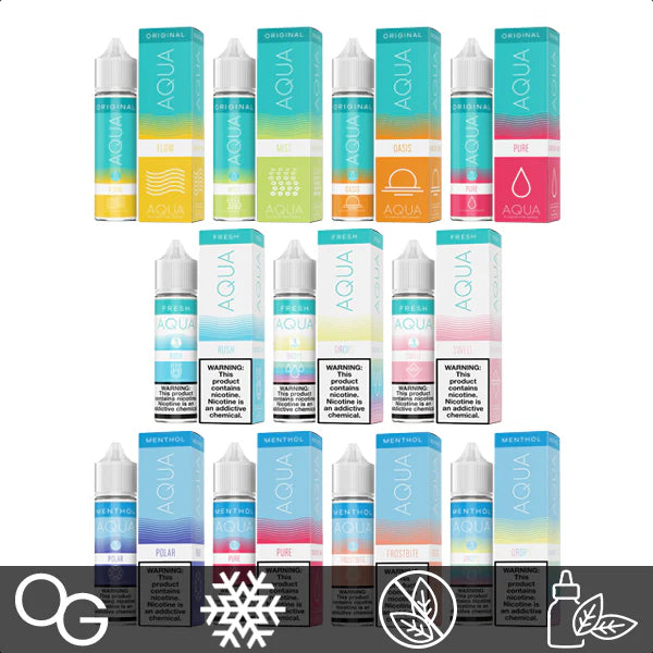 Aqua TFN Synthetic Nicotine 60mL Vape Juice、mySite、zt4zffjzw