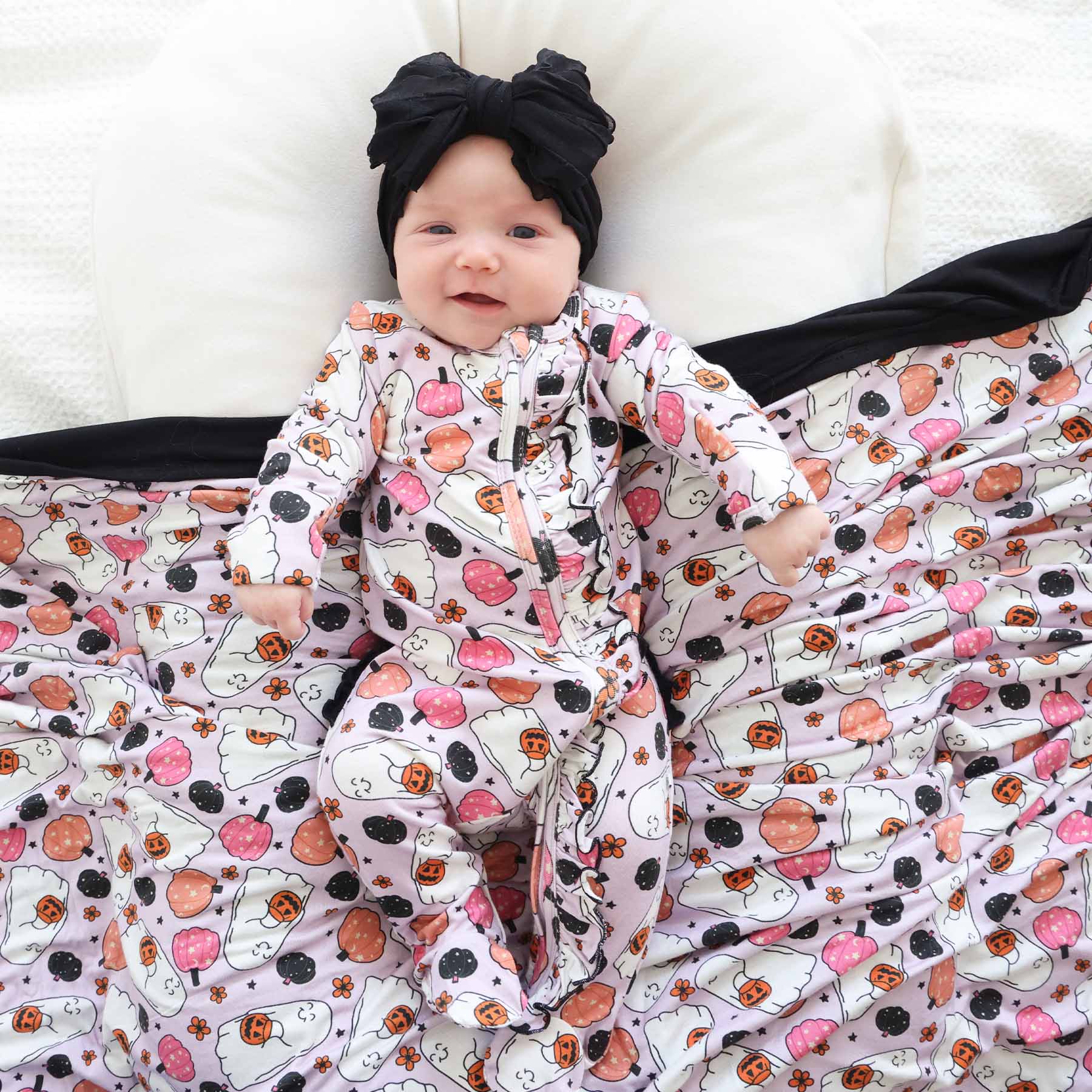  Girly Ghouls Ruffle Zipper Footie、mySite、layawaytickets