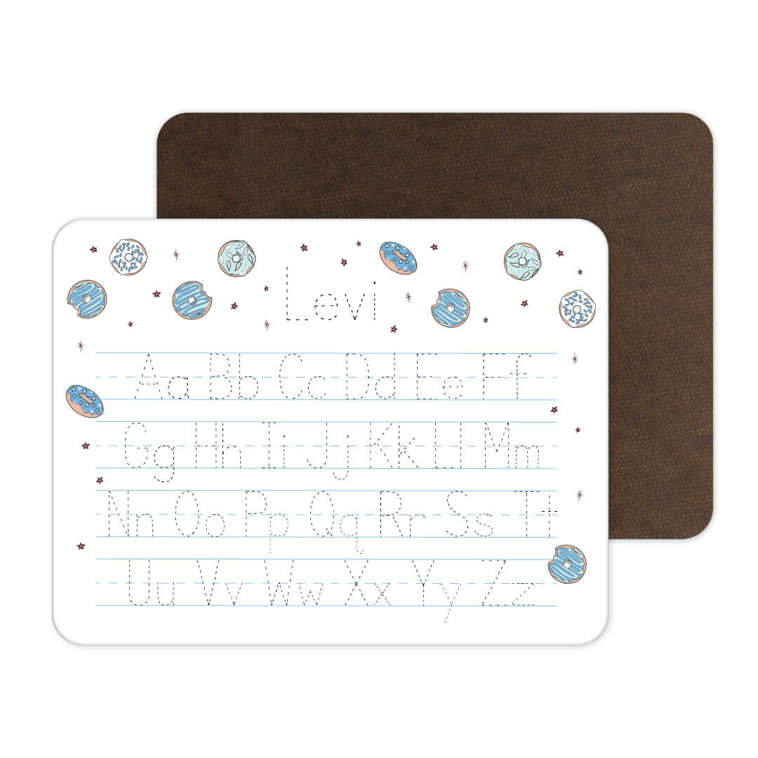  Kids Personalized Whiteboard | Donut Shop Blue、mySite、layawaytickets