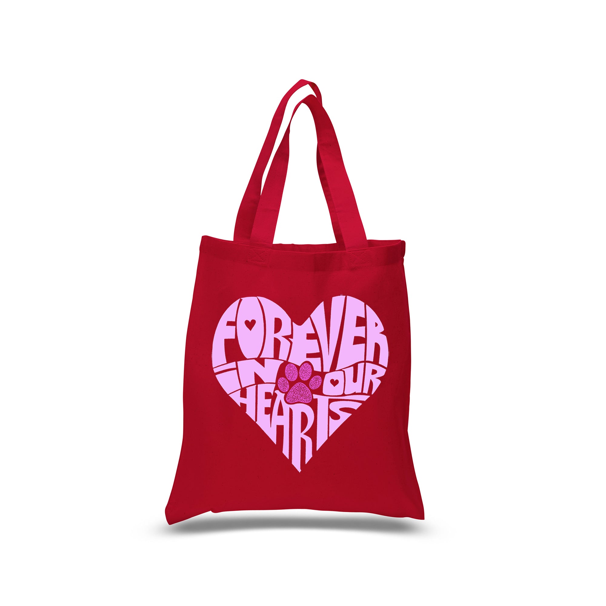 Forever In Our Hearts - Small Word Art Tote Bag、mySite、camillekostekn