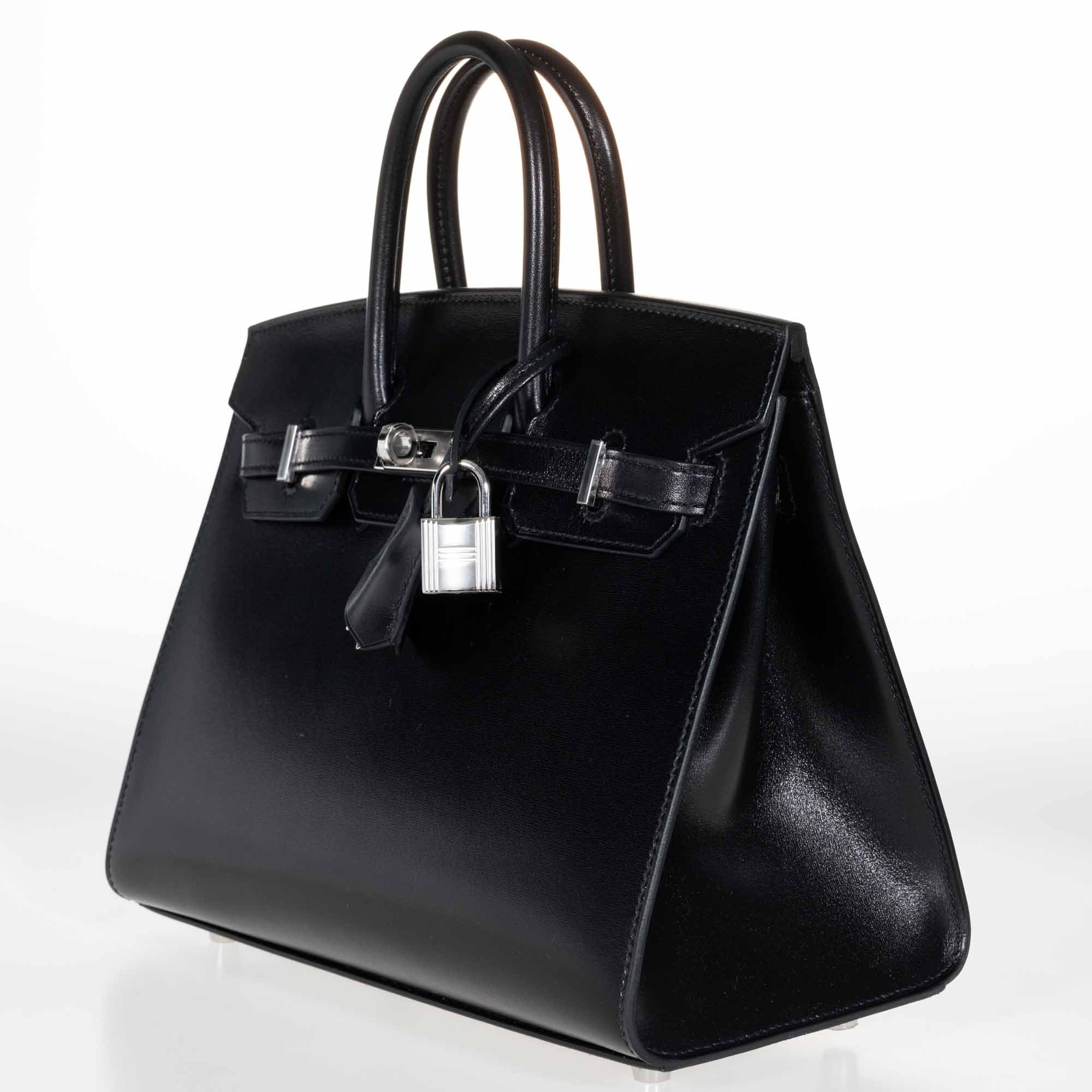 Hermès Birkin 25 Sellier Black Box Calf Palladium Hardware、mySite、garminoutage.com