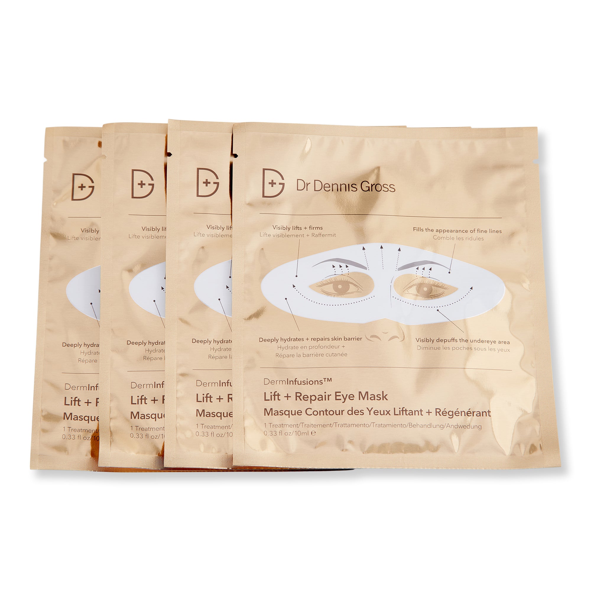 Dr. Dennis Gross Skincare DermInfusions Lift + Repair Eye Mask、mySite、gigharbornorthrealestate