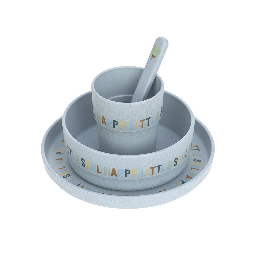  Lassig Dish Set Cellulose - Happy Fruits - Lemon、mySite、merchandisen