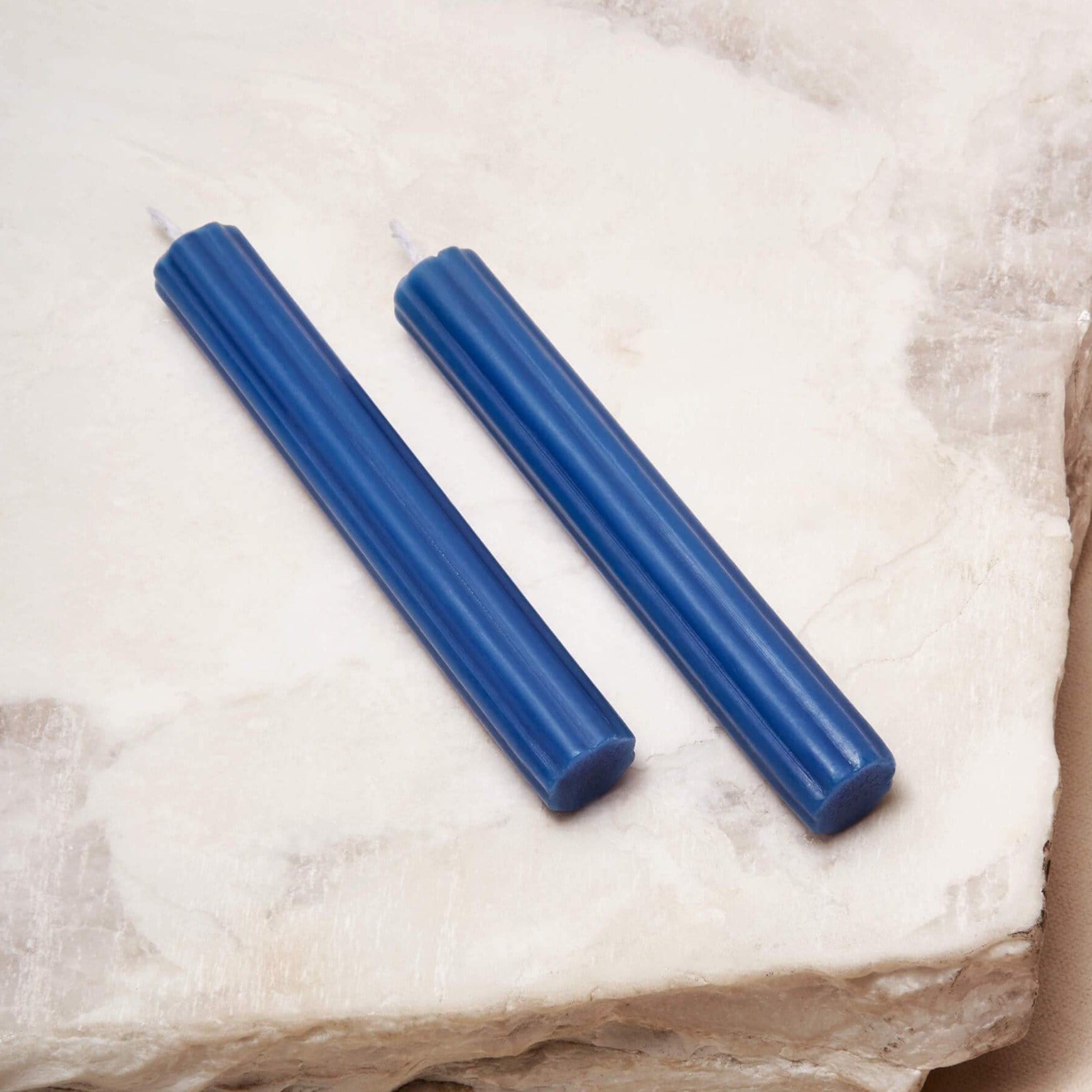 Shabbat Candles by Via Maris - Midnight (Set of Two)、mySite、topwebapps