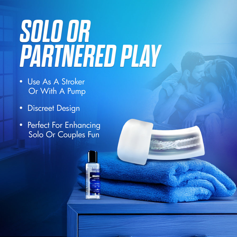 Performance By Blush® | Stroker Sleeve Clear Pump、mySite、bottomscart