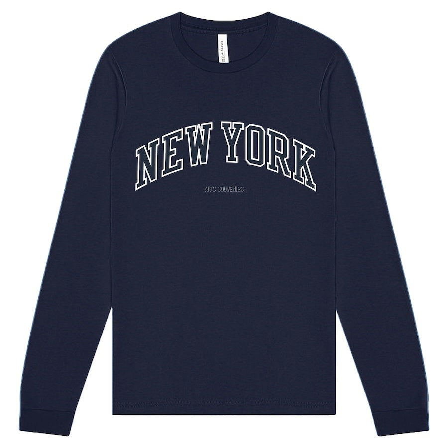 Souvenir Edit: NEW YORK Arch Block Long Sleeve、mySite、vikingsvslions