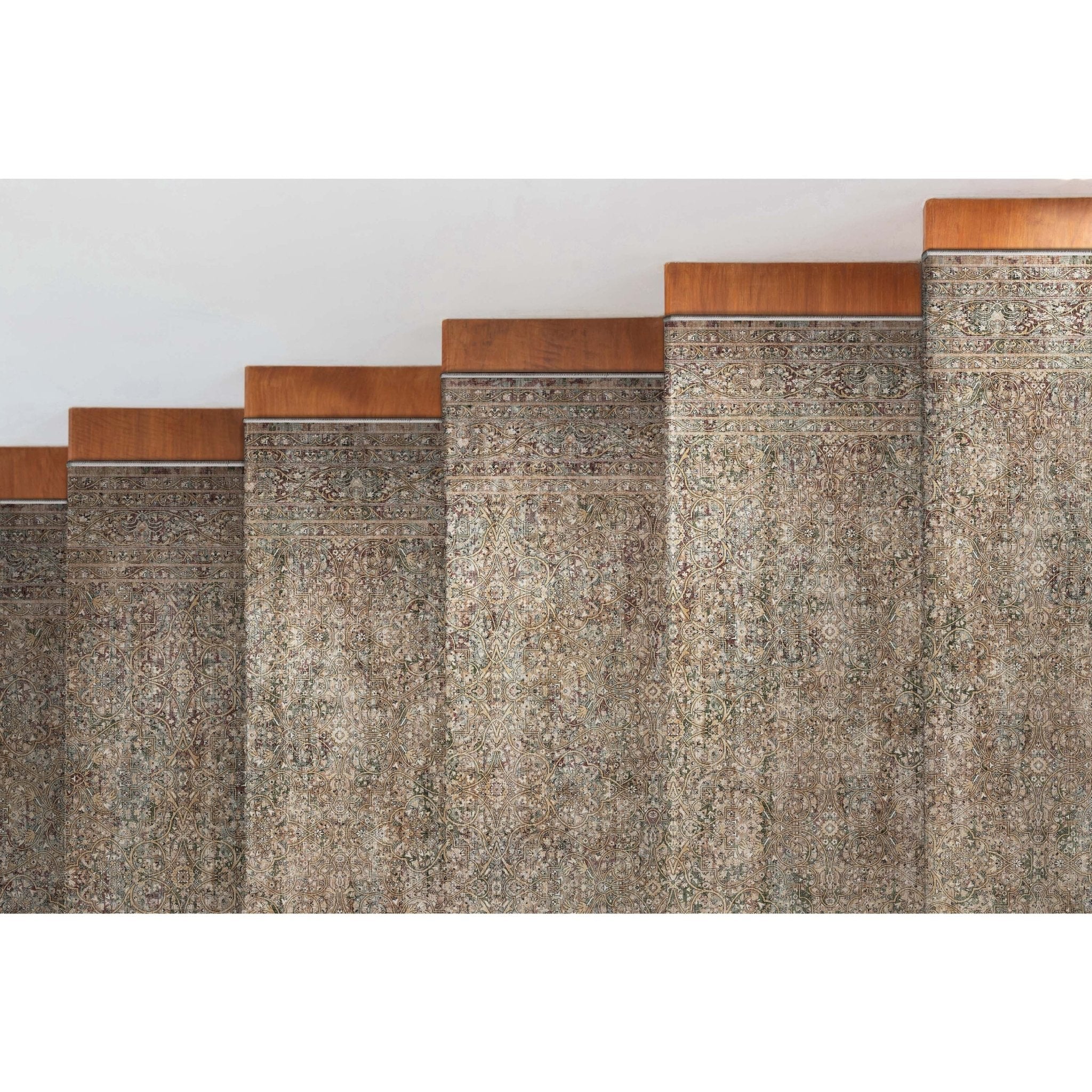 Custom Size Runner Juliette Vintage Persian Oriental Beige Choose Your Width x Choose Your Length Hallway Runner Rug、mySite、gigharbornorthrealestate
