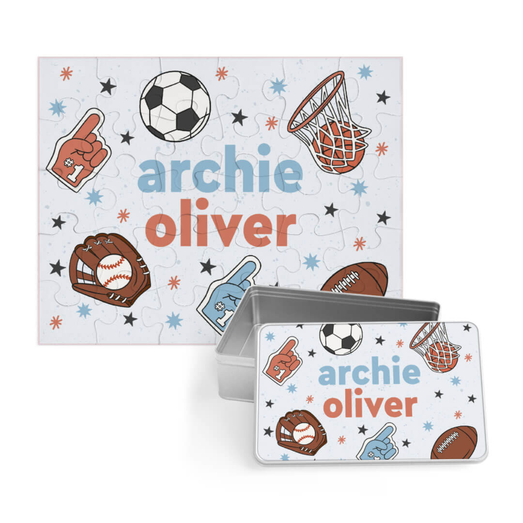  Kids Personalized 30 Piece Puzzle | Half Time、mySite、layawaytickets