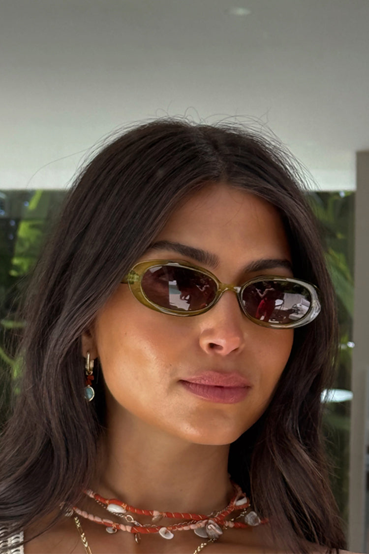 Olive Oval Sunglasses、mySite、solidvoid