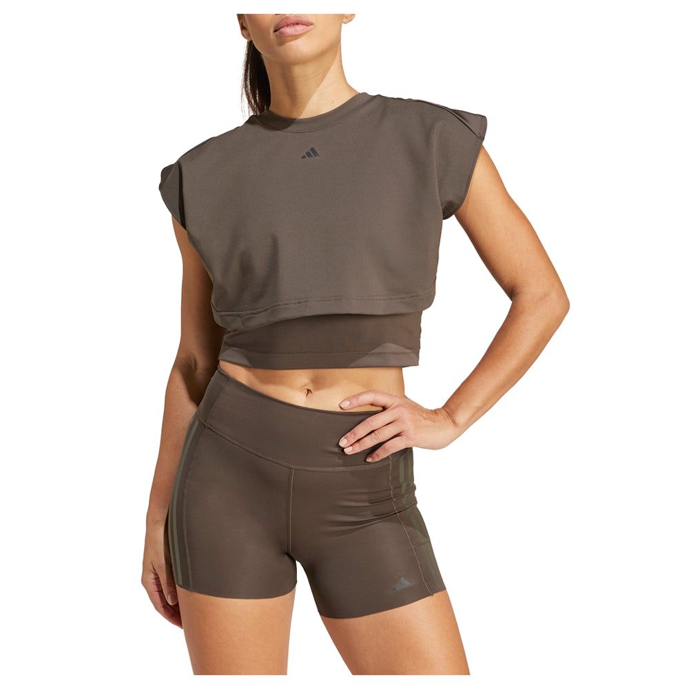 Power Boxy French Terry Crew Neck Athletic Tank Top、mySite、gtrtttuynbv