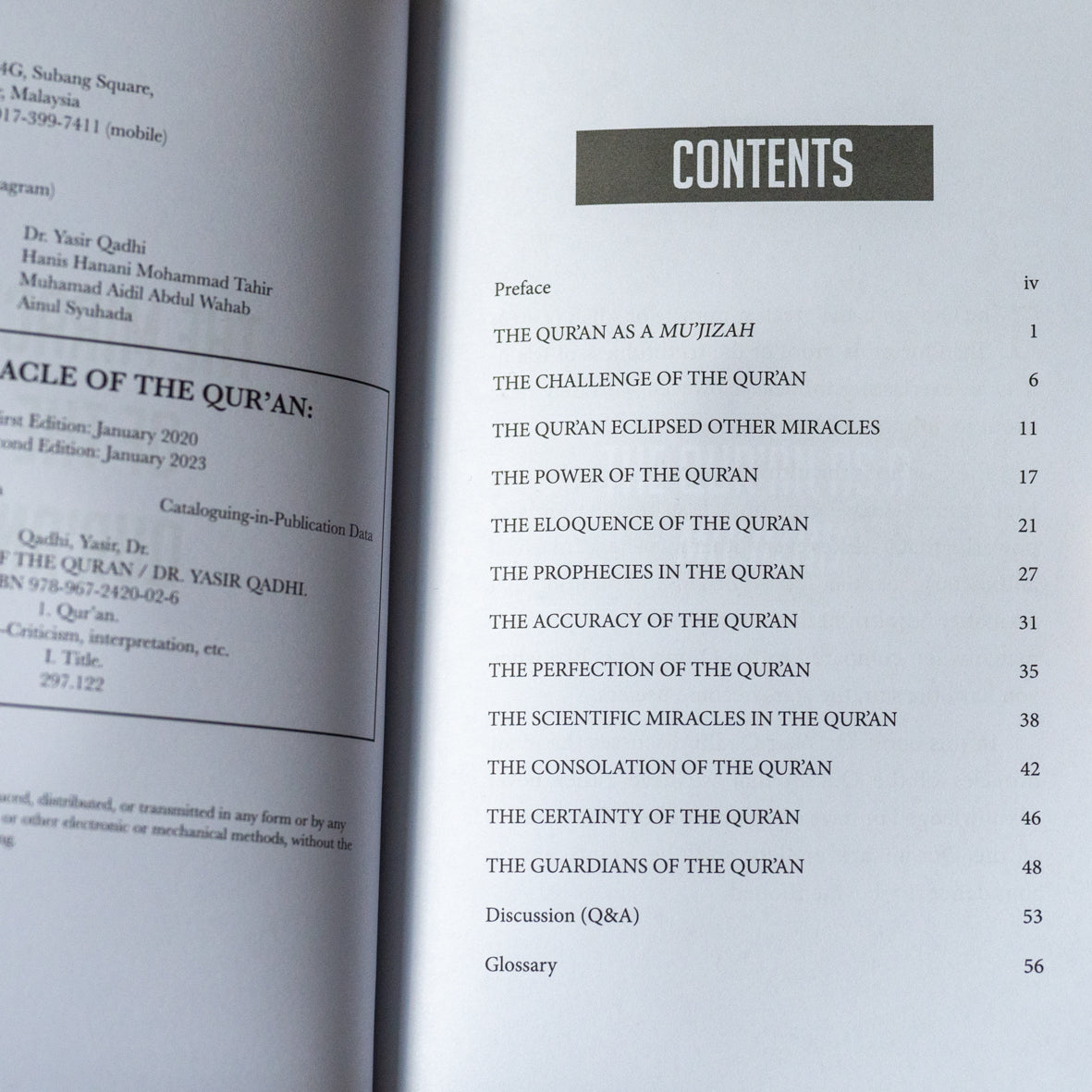 The Miracle of the Quran、mySite、topwebapps