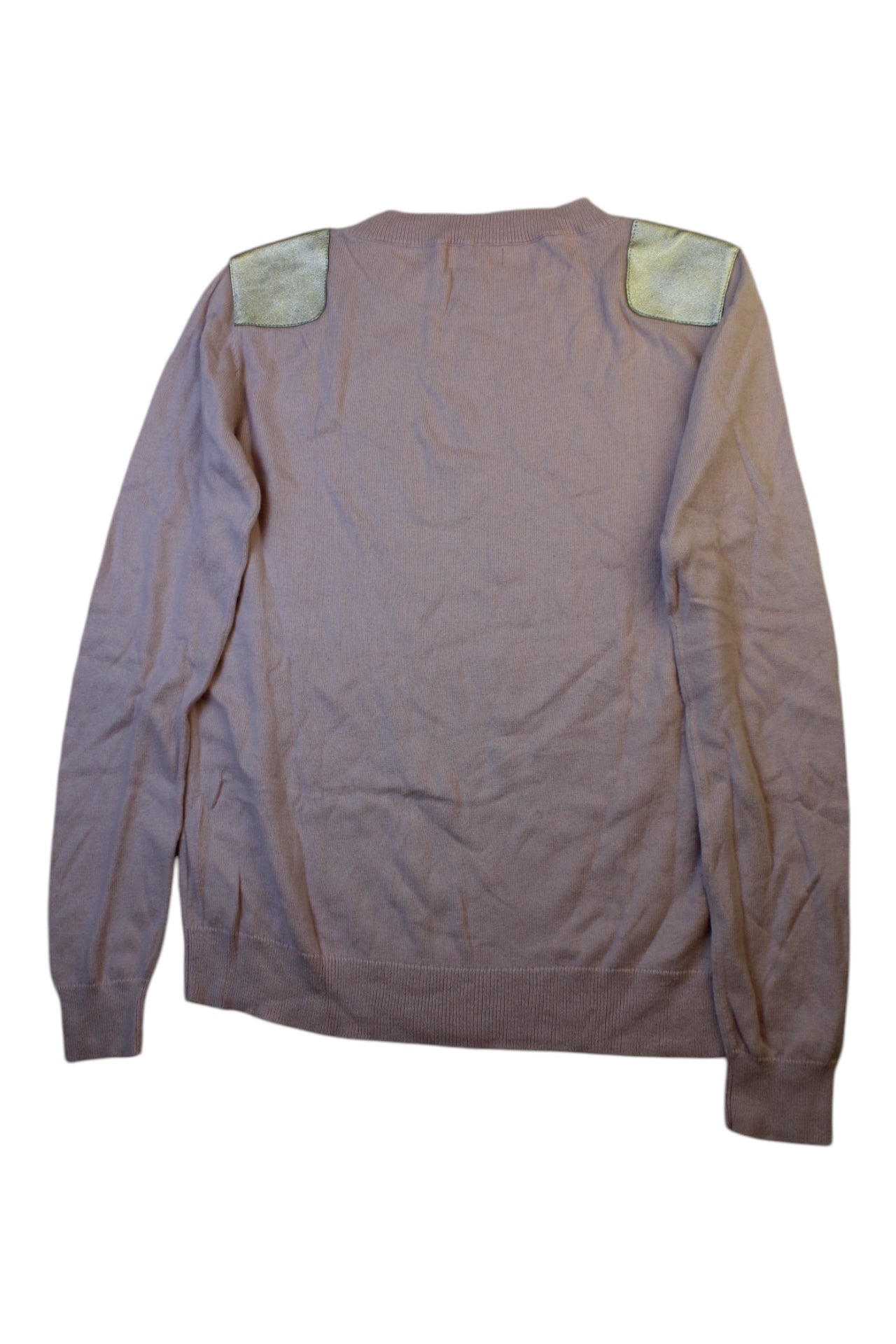 Excuse My French Cashmere Crewneck Knit Sweater 14Y、mySite、g9winljtr