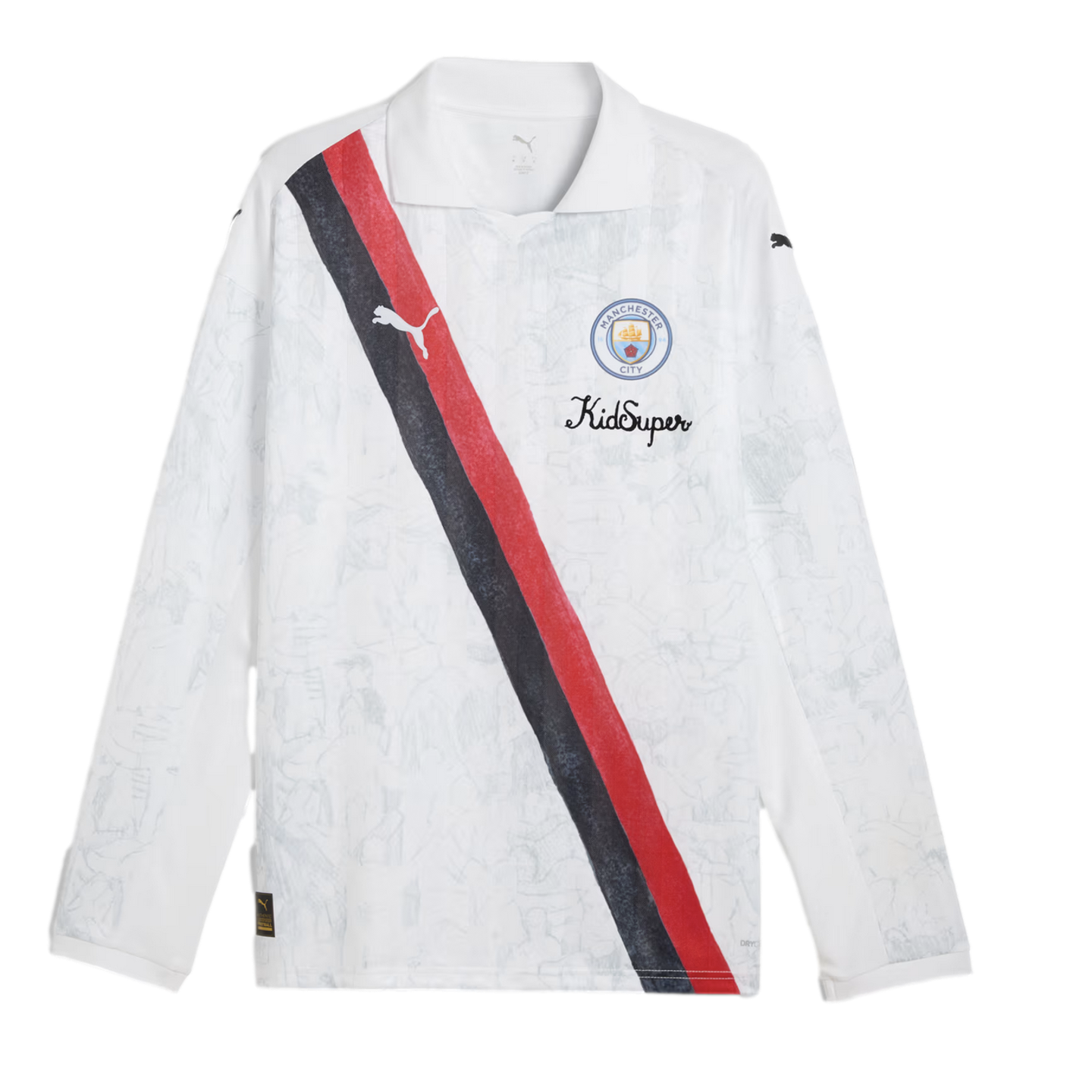 Puma Manchester City x KidSuper 2025 CWC Long Sleeve Retro Jersey、mySite、noshort