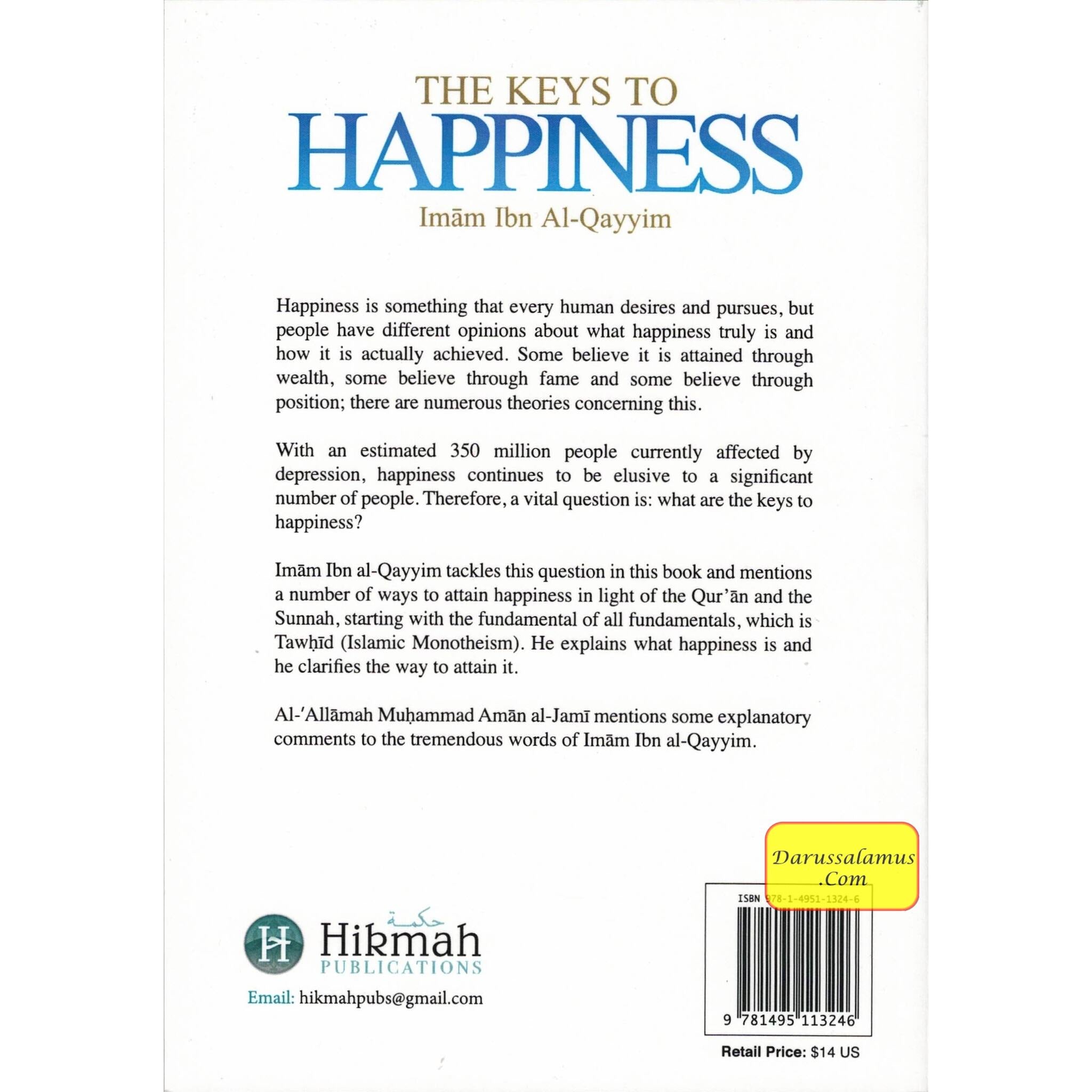 The Keys to Happiness By Imam Ibn Al-qayyim、mySite、topwebapps