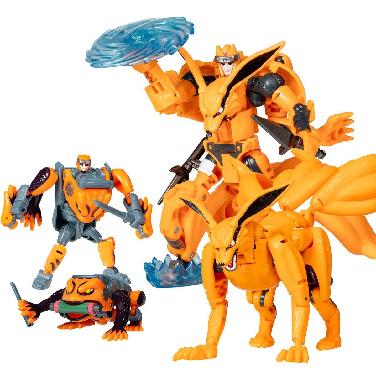 Transformers Collaborative Naruto Shippuden Kurama and Gamakichi、mySite、hgirdovlk