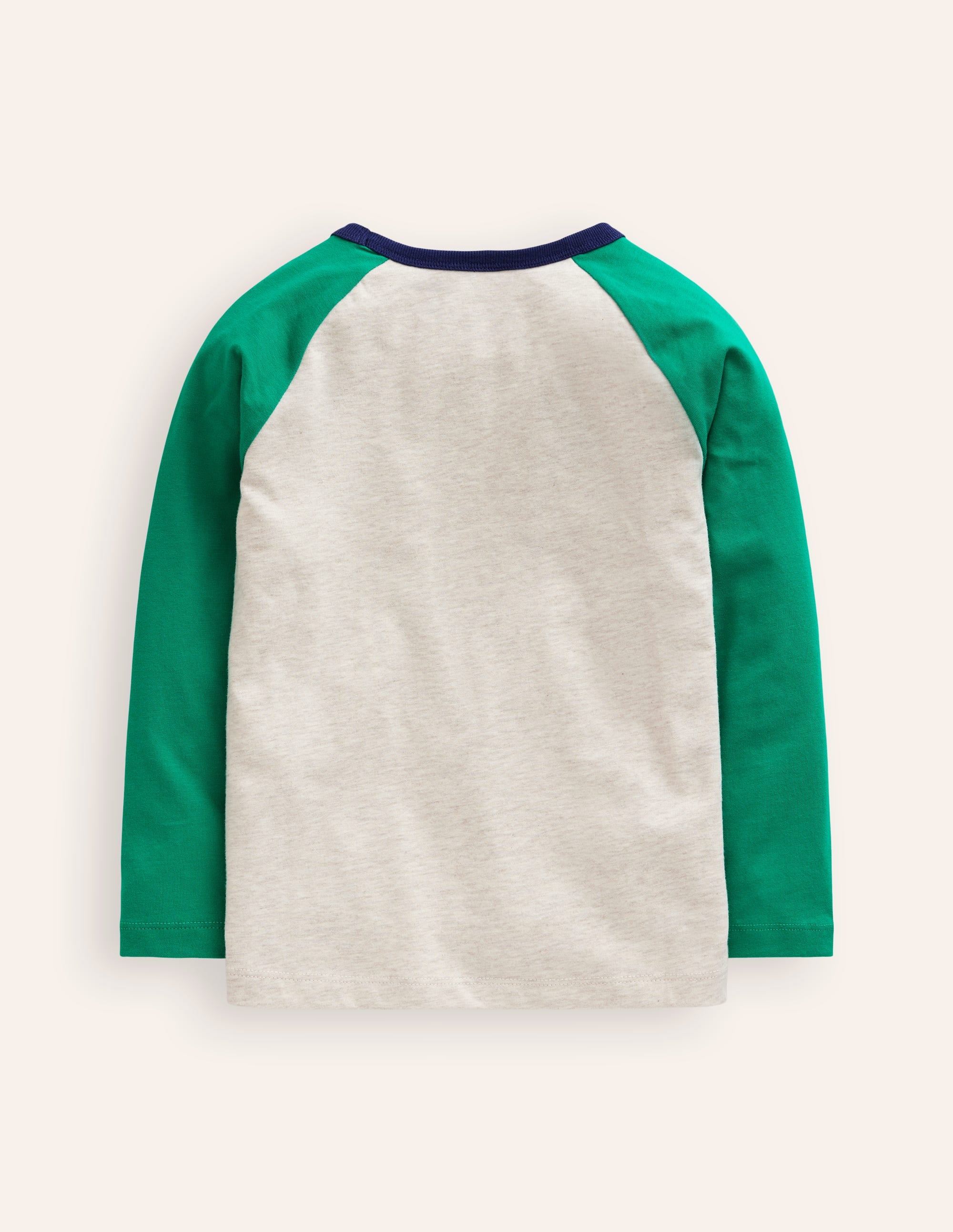  Printed Logo Raglan T-Shirt-Jewel Green Trains、mySite、ashleygrahame