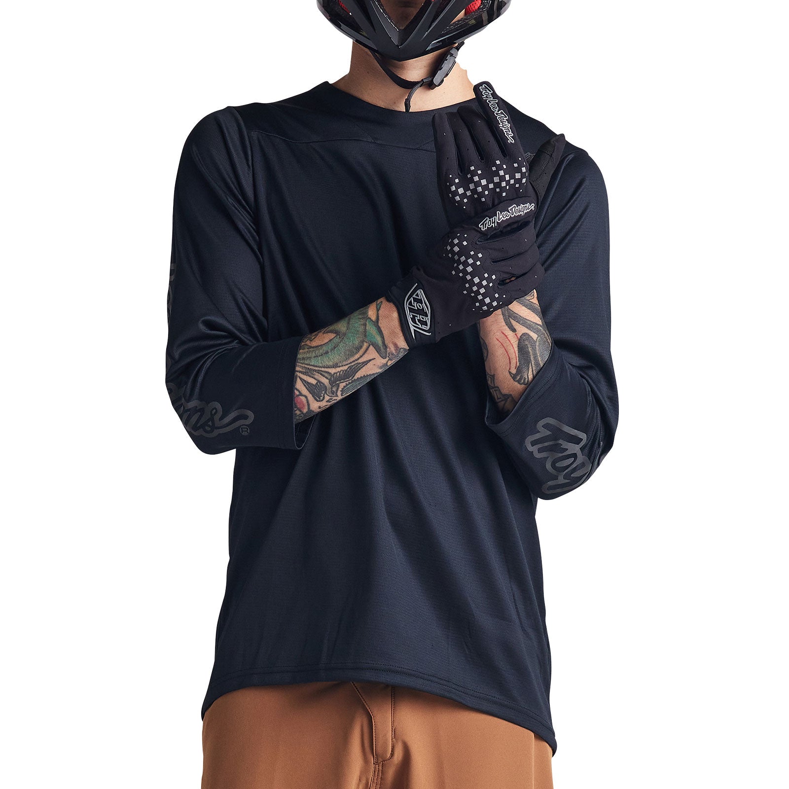 Ruckus 3/4 Jersey Solid Black、mySite、dreamappss