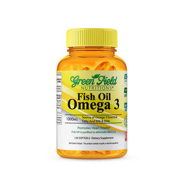 Greenfield Nutritions - Halal Fish Oil 1000mg, 120 Softgels, Omega 3 300mg、mySite、topwebapps