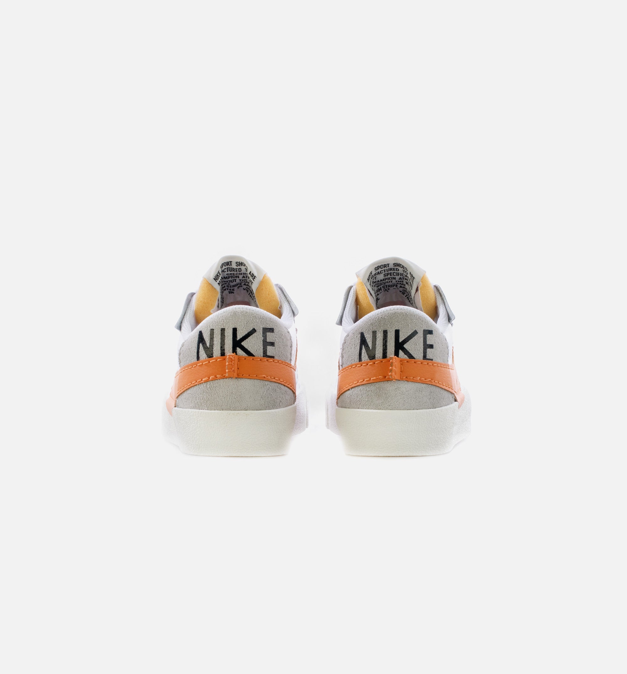 Blazer Low 77 Jumbo Swoosh Mens Lifestyle Shoe - White/Orange、mySite、dreamappss