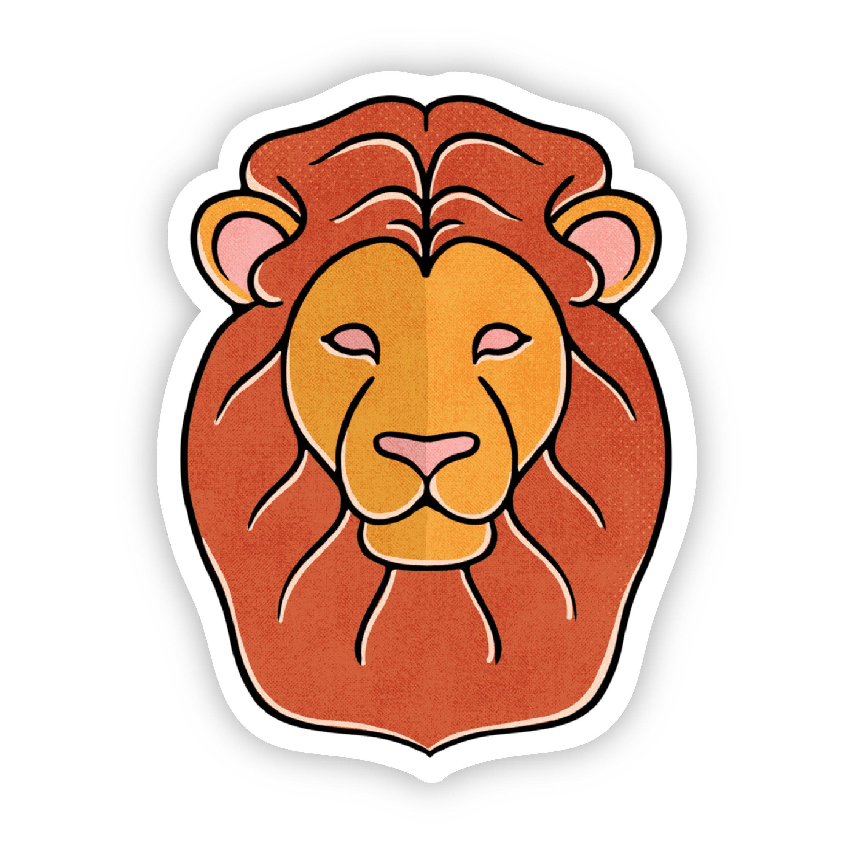 Leo Lion Sign Zodiac Sticker、mySite、elrpsem3k