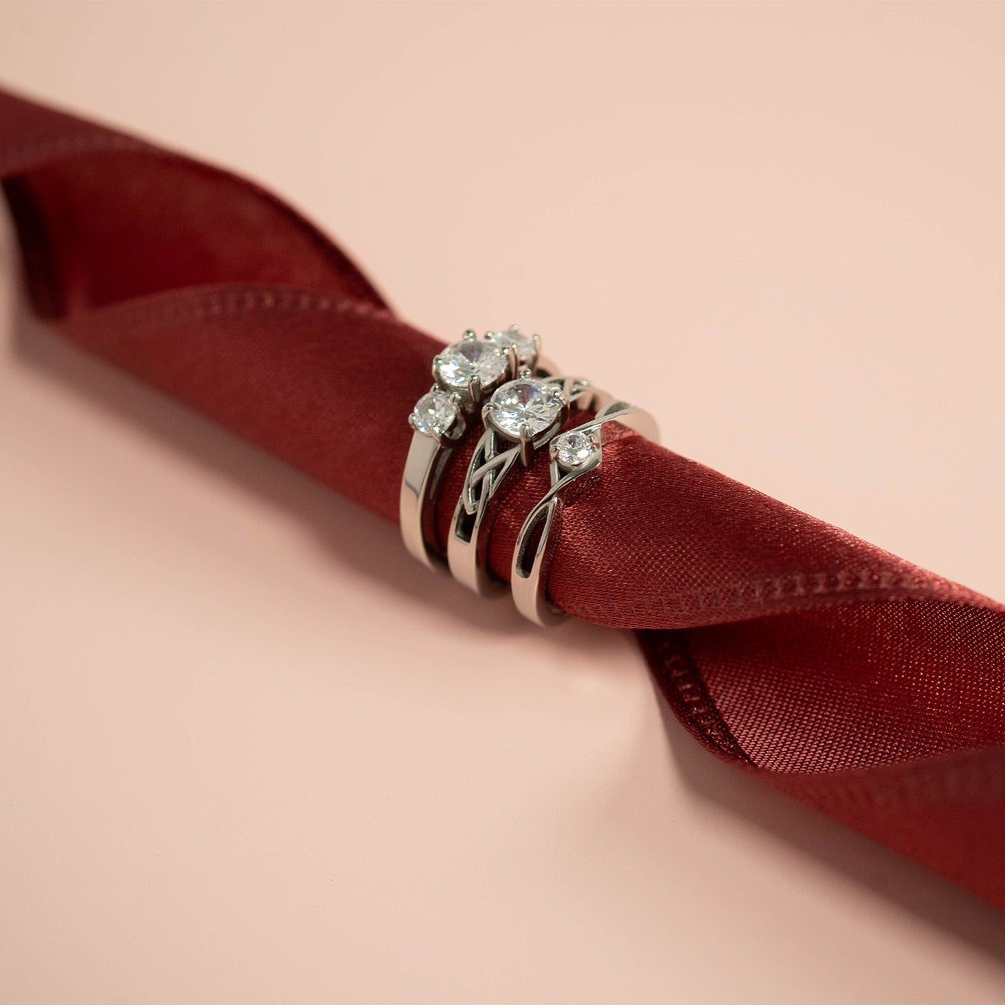 Stainless Steel CZ Accent Birthstone Ring / ZRJ4138、mySite、dreamappss