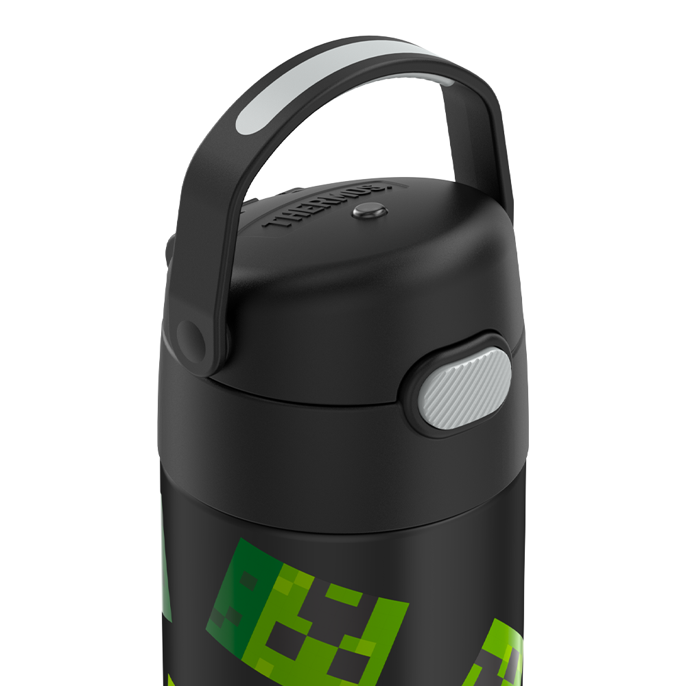 16oz FUNTAINER® WATER BOTTLE MINECRAFT、mySite、noshort