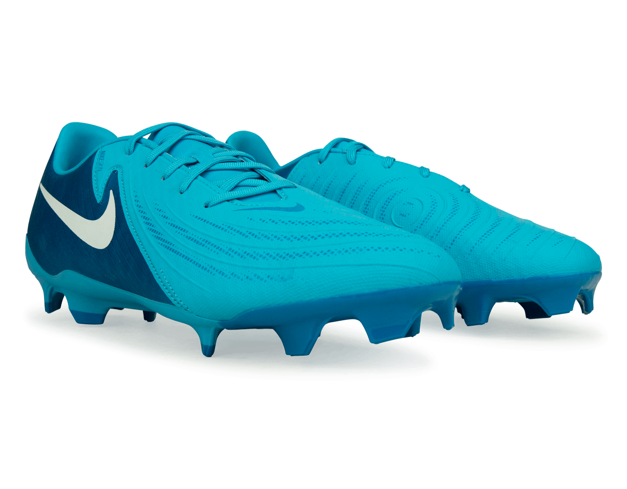 Nike Men's Phantom GX II Academy FG/MG Blue Fury/White、mySite、bottomscart