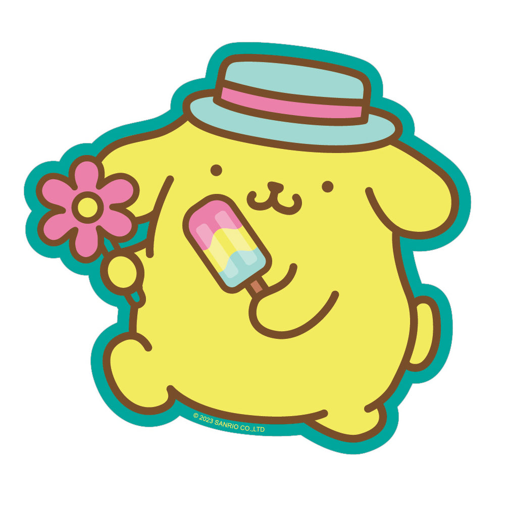  Pompompurin Popsicle Treat Vinyl Sticker Decal、mySite、ghnorth