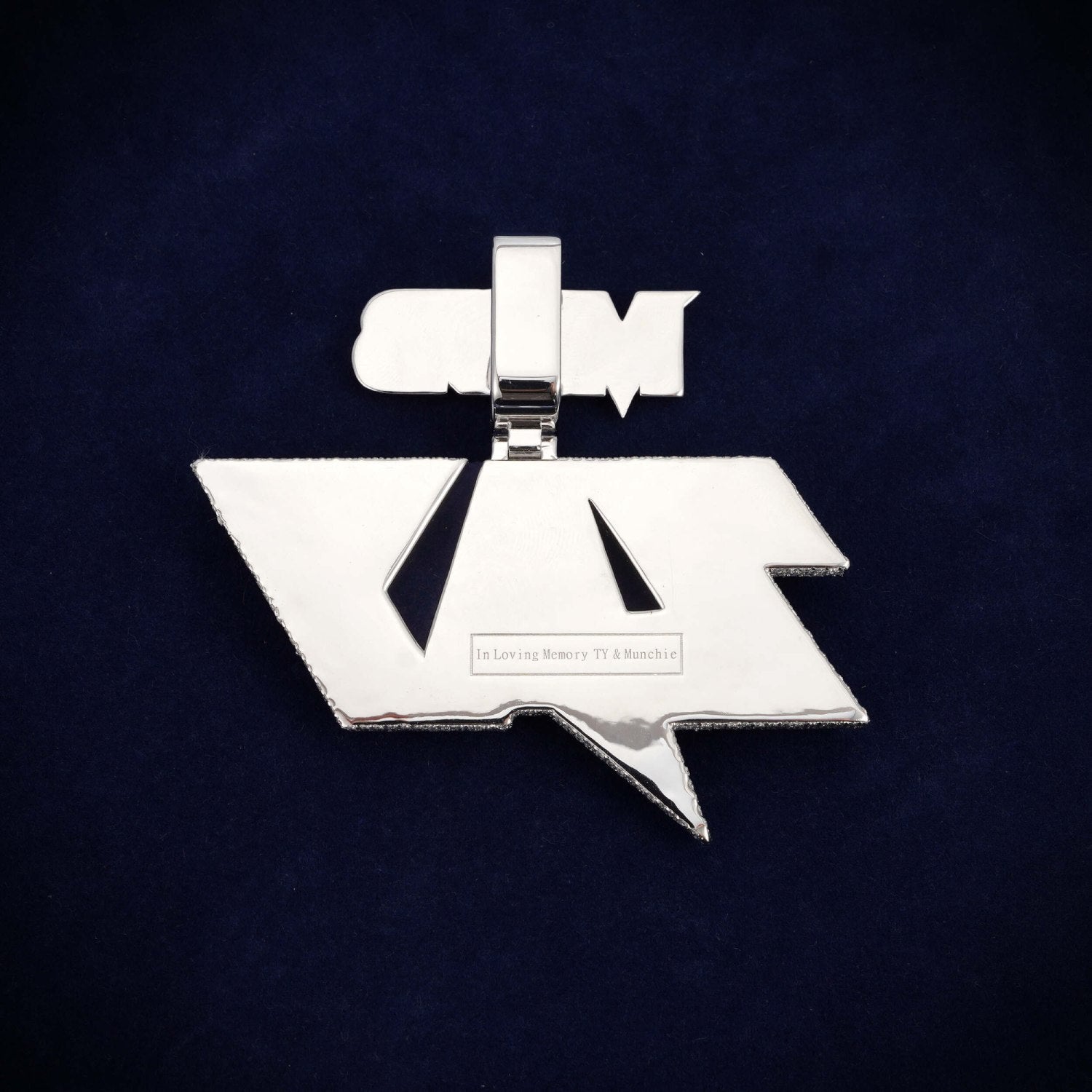 MCLB ZAY Custom Moissanite Name Pendant 14K Gold、mySite、hinf8tx79