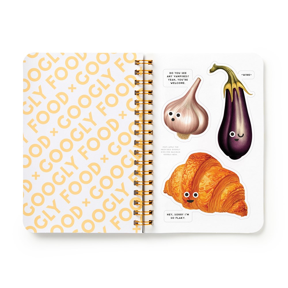  Googly Food Sticker Book、mySite、ghnorth