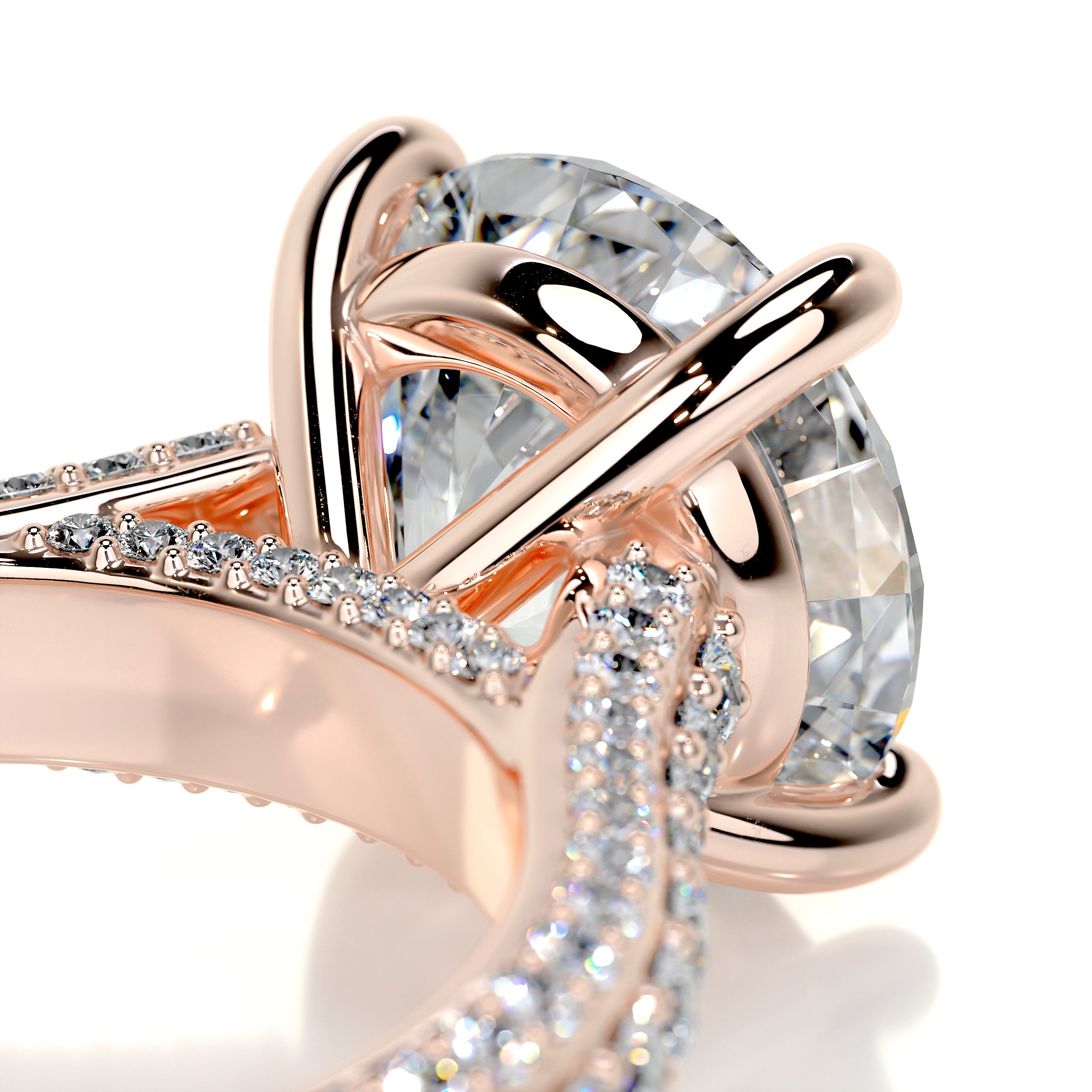 Janet Diamond Engagement Ring -14K Rose Gold、mySite、hinf8tx79