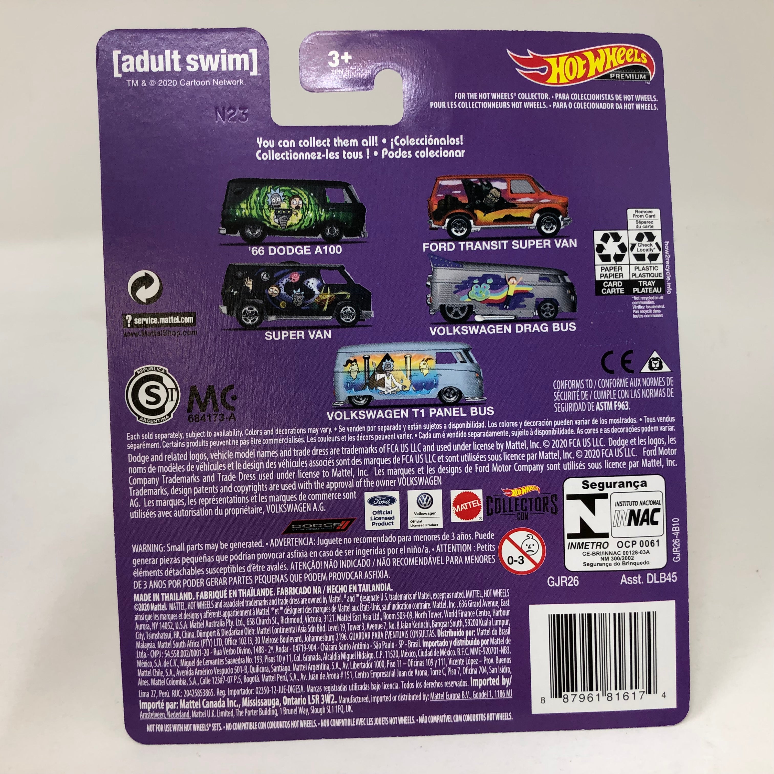 Ford Transit Super Van * Hot Wheels Pop CultureRick and Morty、mySite、hgirdovlk