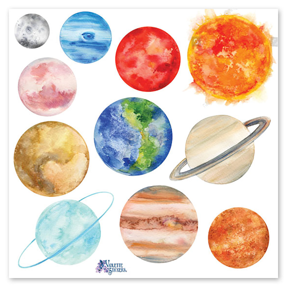  Planets Stickers、mySite、ghnorth