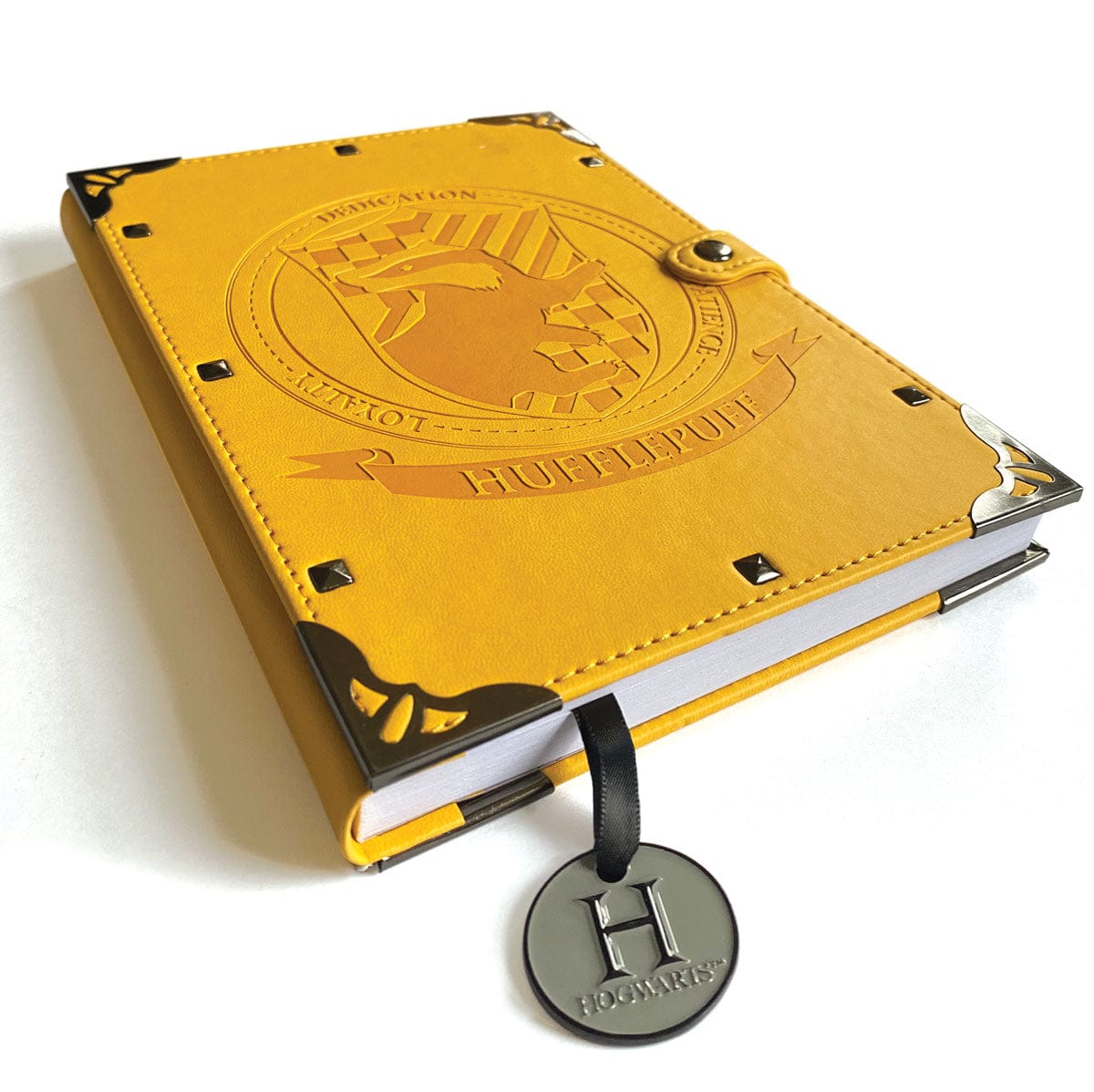  Harry Potter Hufflepuff Vegan Leather Journal、mySite、ghnorth