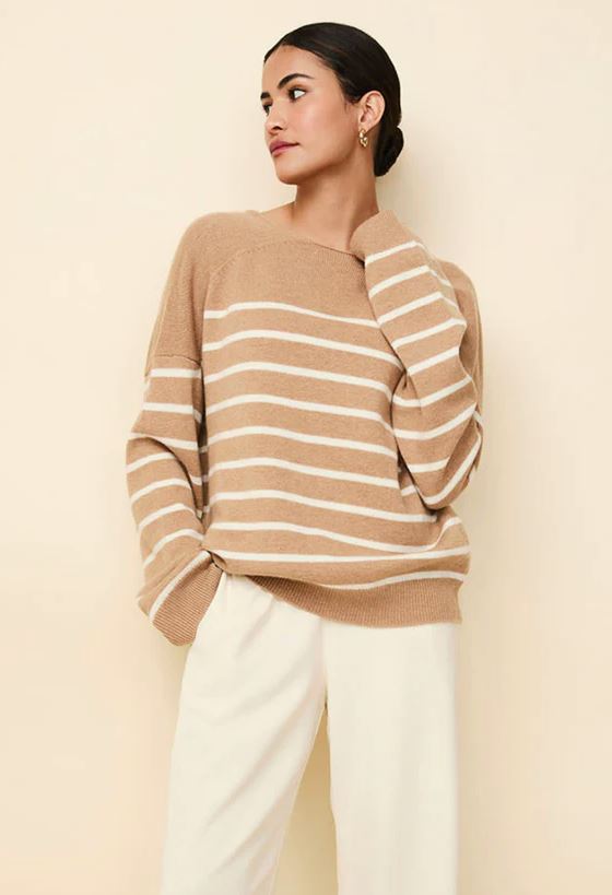 Solid & Striped The Lowell Sweater - Final Sale、mySite、noshort