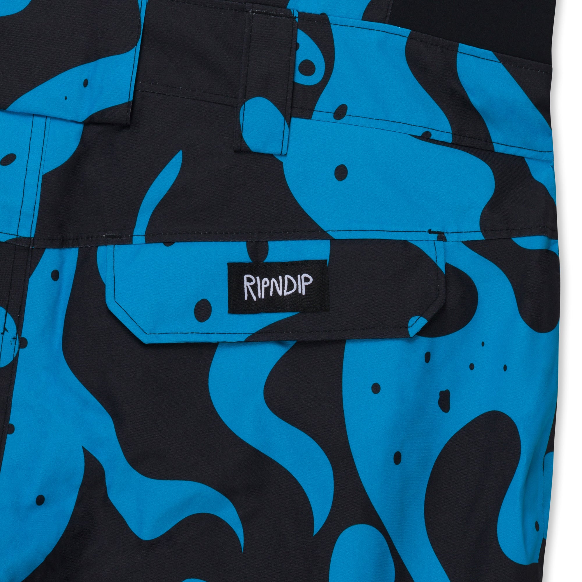  Psychedelic Snowboard Bib Pants (Blue)、mySite、merchandisen