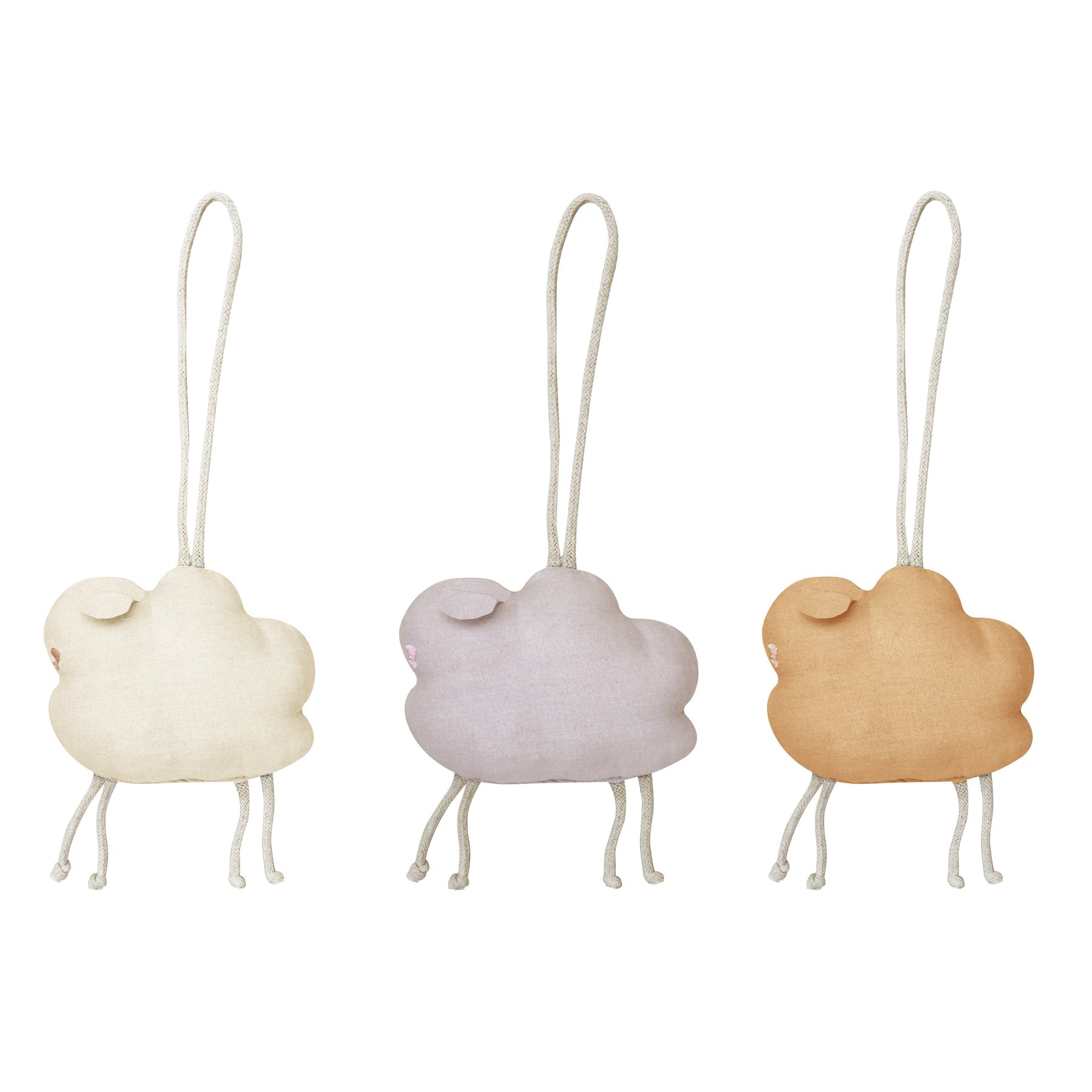 Little Sheep Set of 3 Rattle Toy Hangers、mySite、gigharbornorthrealestate