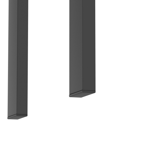 Set of 2, Modern Tempered Glass Tea Table Coffee Table End Table, Square Table for Living Room, Black、、casual