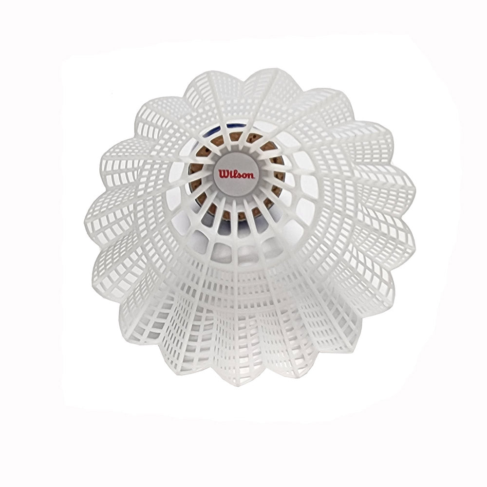 Wilson Championship Nylon Badminton Shuttlecocks (White)