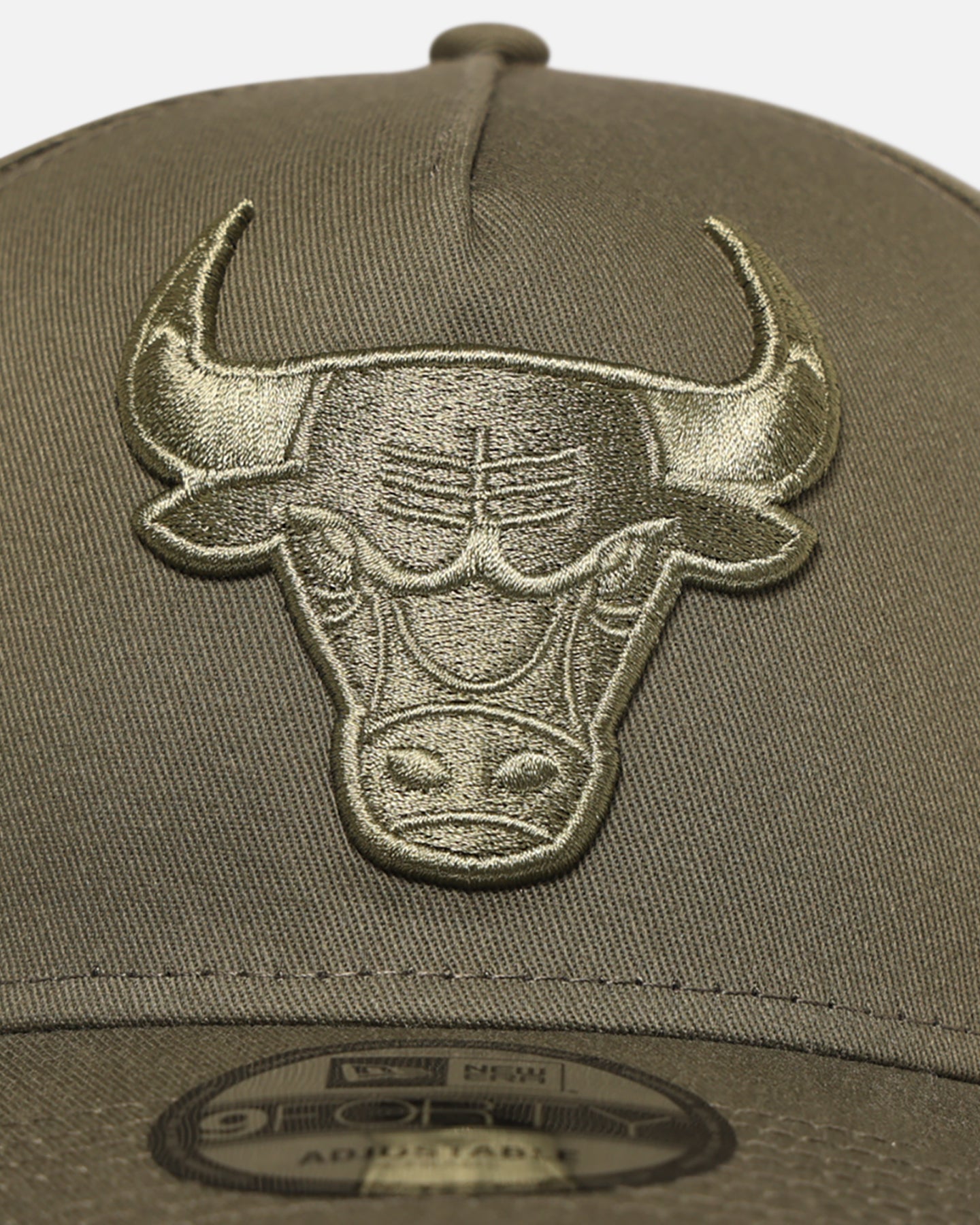 New Era Chicago Bulls 'Tonal Olive' 9FORTY A-Frame Snapback Olive、mySite、zt4zffjzw