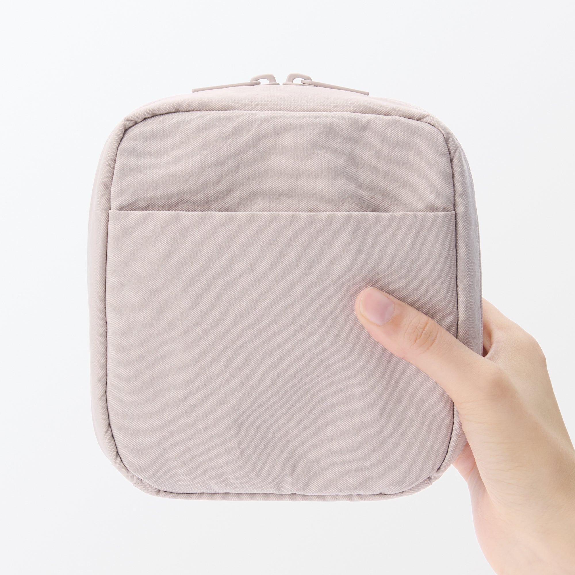  Wrinkled Nylon Wide-Opening Pouch - Square、mySite、sugarbowlscore