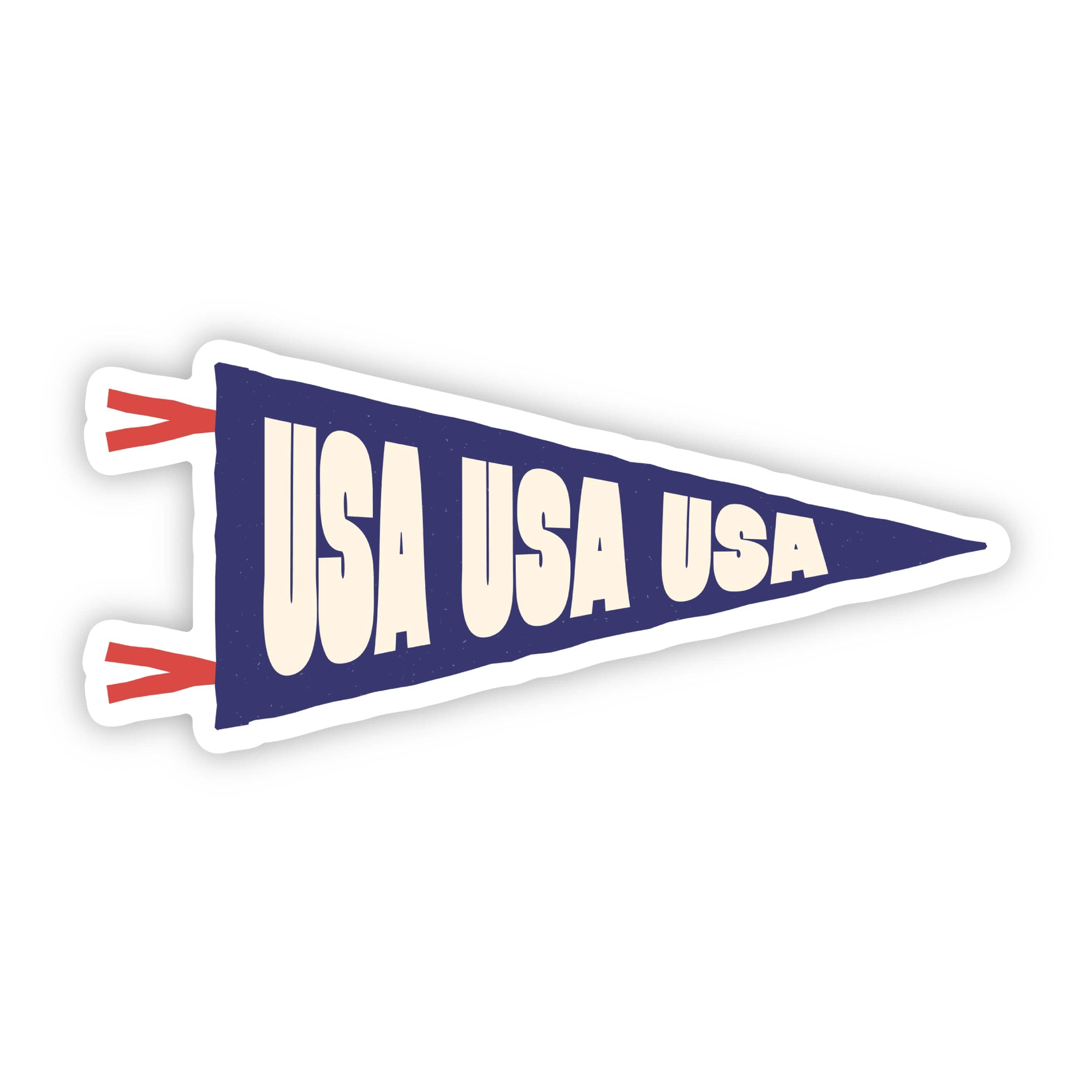  USA USA USA Pennant Sticker、mySite、ghnorth