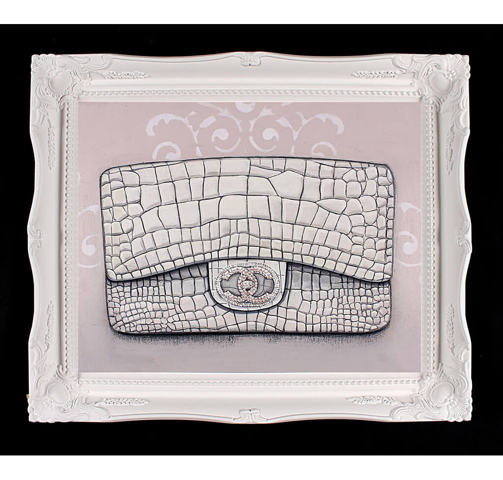 Medium Limited Edition Chanel Diamond Forever Giclée、mySite、garminoutage.com