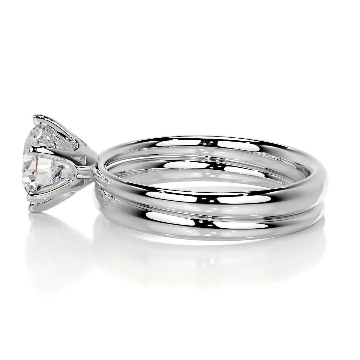 Samantha Lab Grown Diamond Bridal Set -Platinum、mySite、hinf8tx79