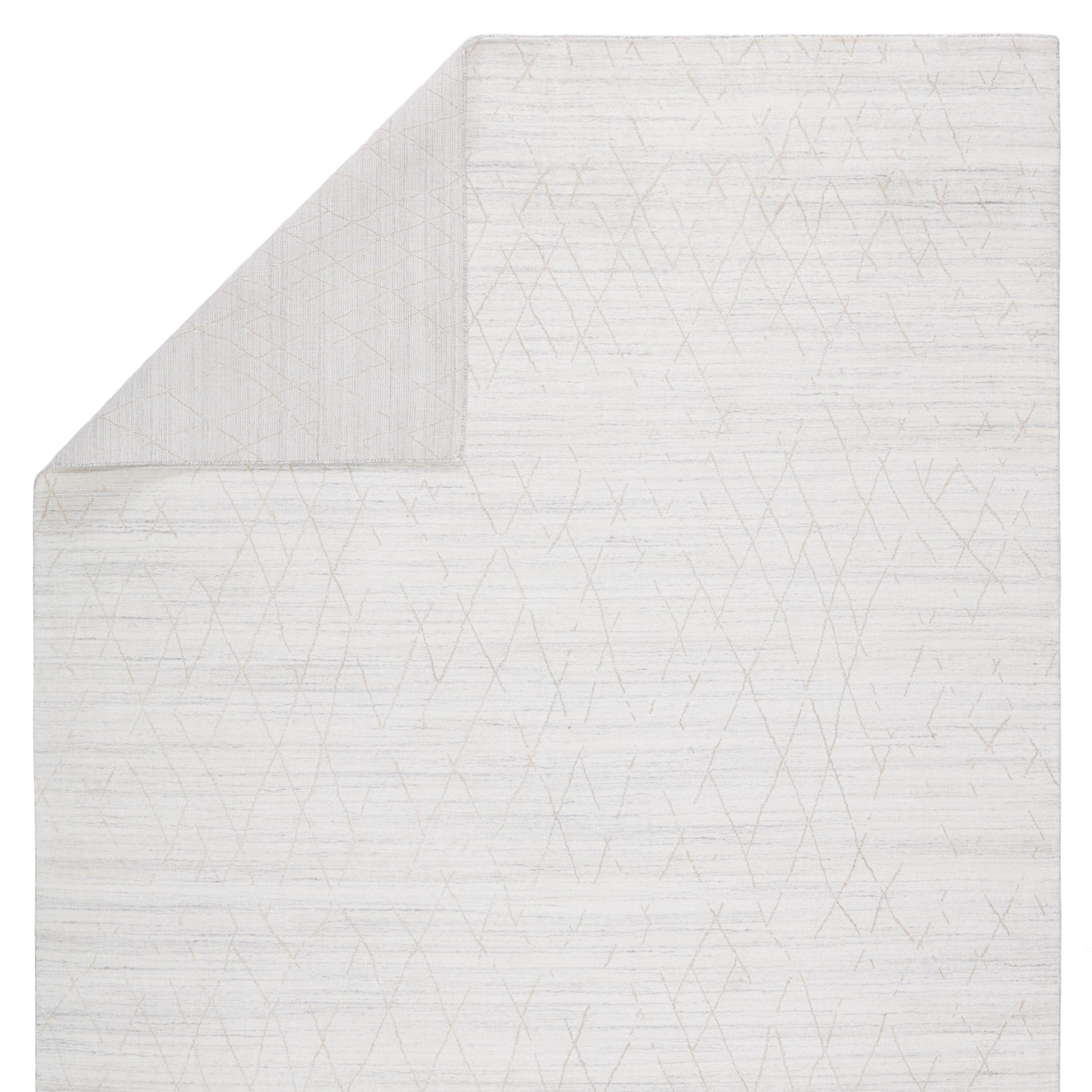 Sahar Handmade Trellis White Tan Area Rug、mySite、gigharbornorthrealestate