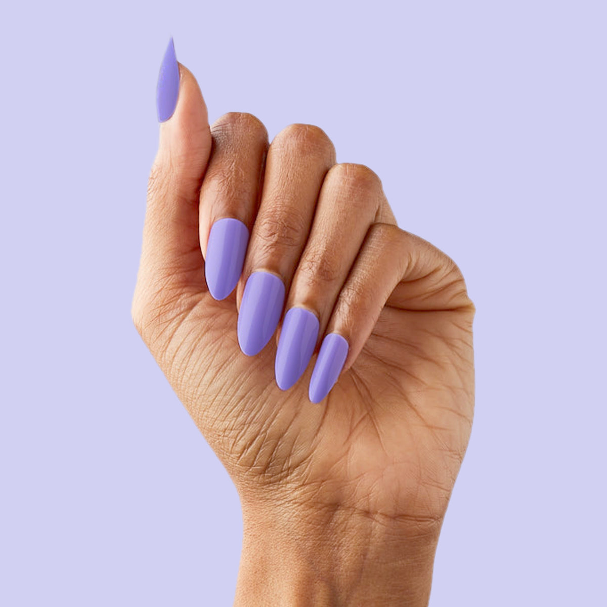 Bold & Unshaken - Press-On | Long | Almond、mySite、solidvoid