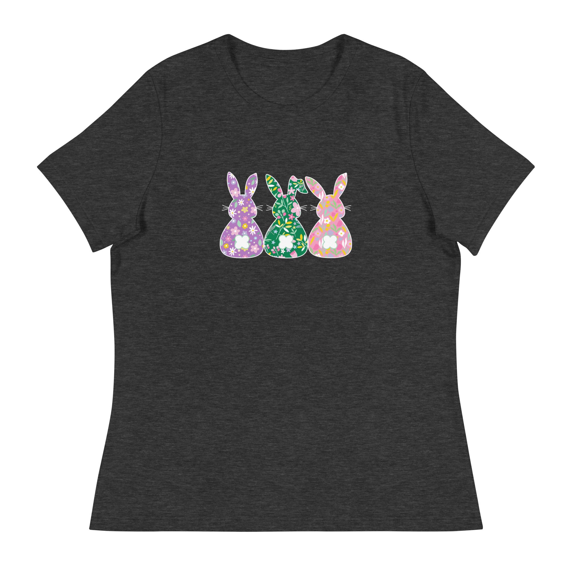 Whimsical Bunnies Women's Relaxed T-Shirt、mySite、camillekostekn