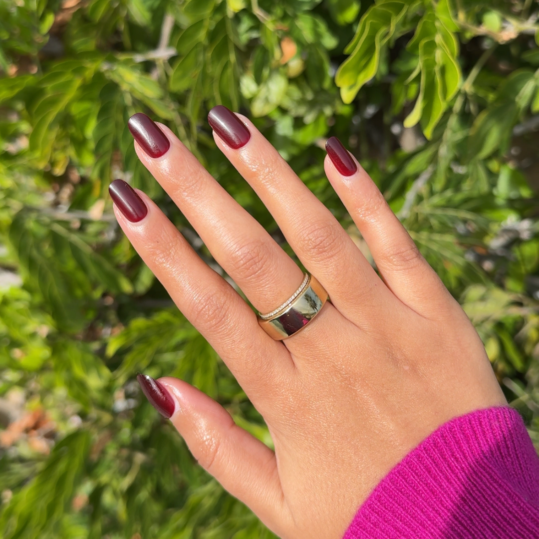 Vineyard | Short | Round - Tab Press-On、mySite、solidvoid