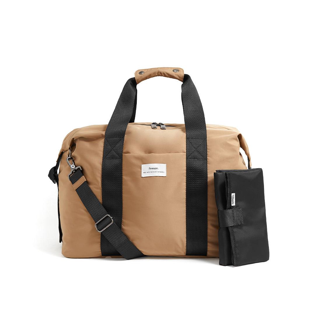  Finnson Ida Eco Holdall/ Hospital Bag With Changing Mat - Camel、mySite、merchandisen