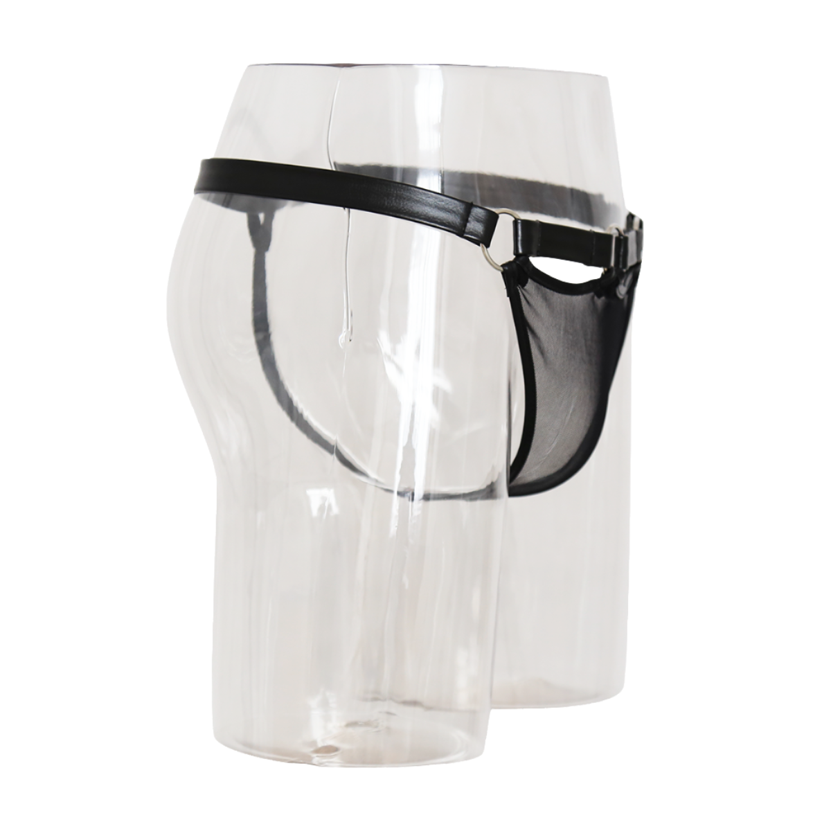 Kink See Me Sexy Leather Thong | Adjustable OS | Thong、mySite、bottomscart